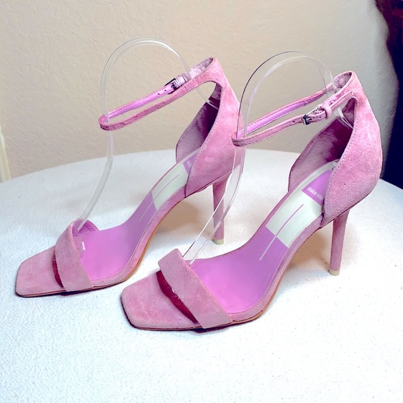 🌸 Dolce Vita Violet Pink Suede Heel - Picture 3 of 9